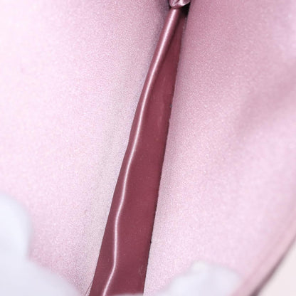 Bottega Veneta Flap Intrecciato Satin, Pink, Satin, Shoulder Bag