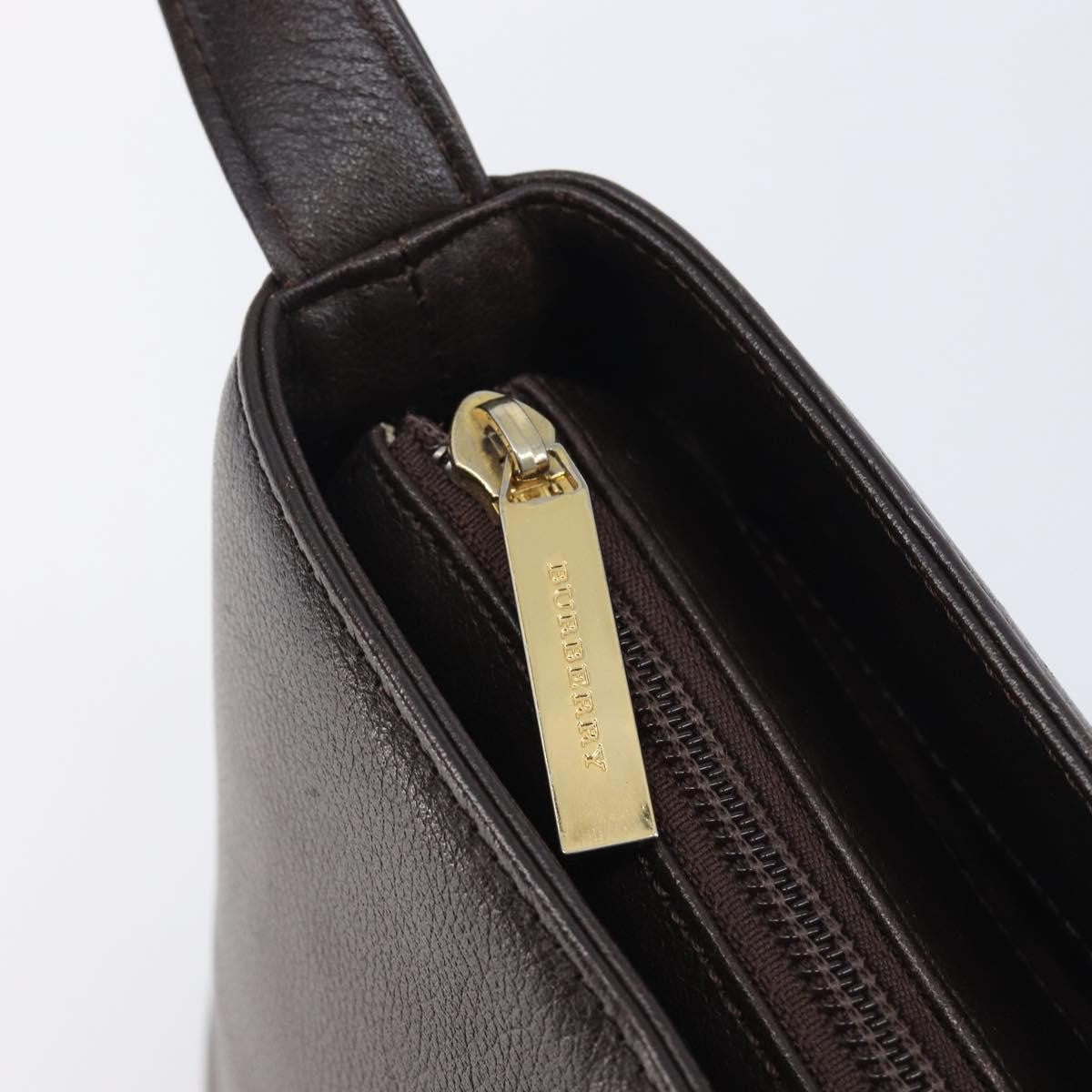 Burberry Shoulder Bag Leather, Brown, Leather, Shoulder Bag