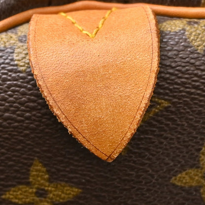 Louis Vuitton Keepall Canvas, Brown, Canvas, Travel Bag