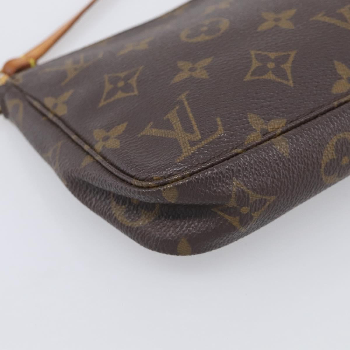 Louis Vuitton Pochette Accessoires NM Monogram Canvas, Brown, Canvas, Clutch