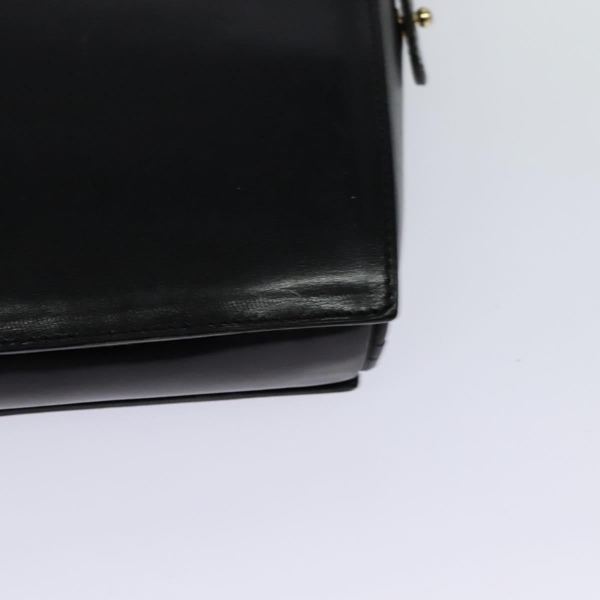 Celine Vintage Leather, Black, Leather, Shoulder Bag