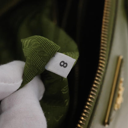 Prada Promenade Saffiano Leather, Green, Leather, Handbag