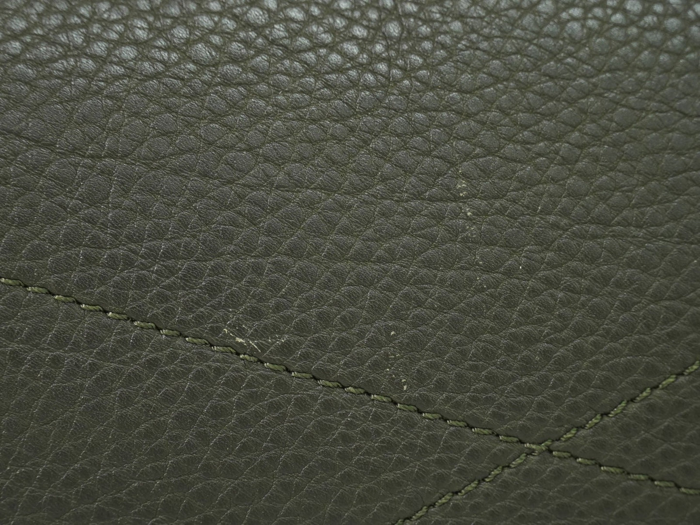 Louis Vuitton Stellar Mahina Leather, Khaki, Leather, Handbag
