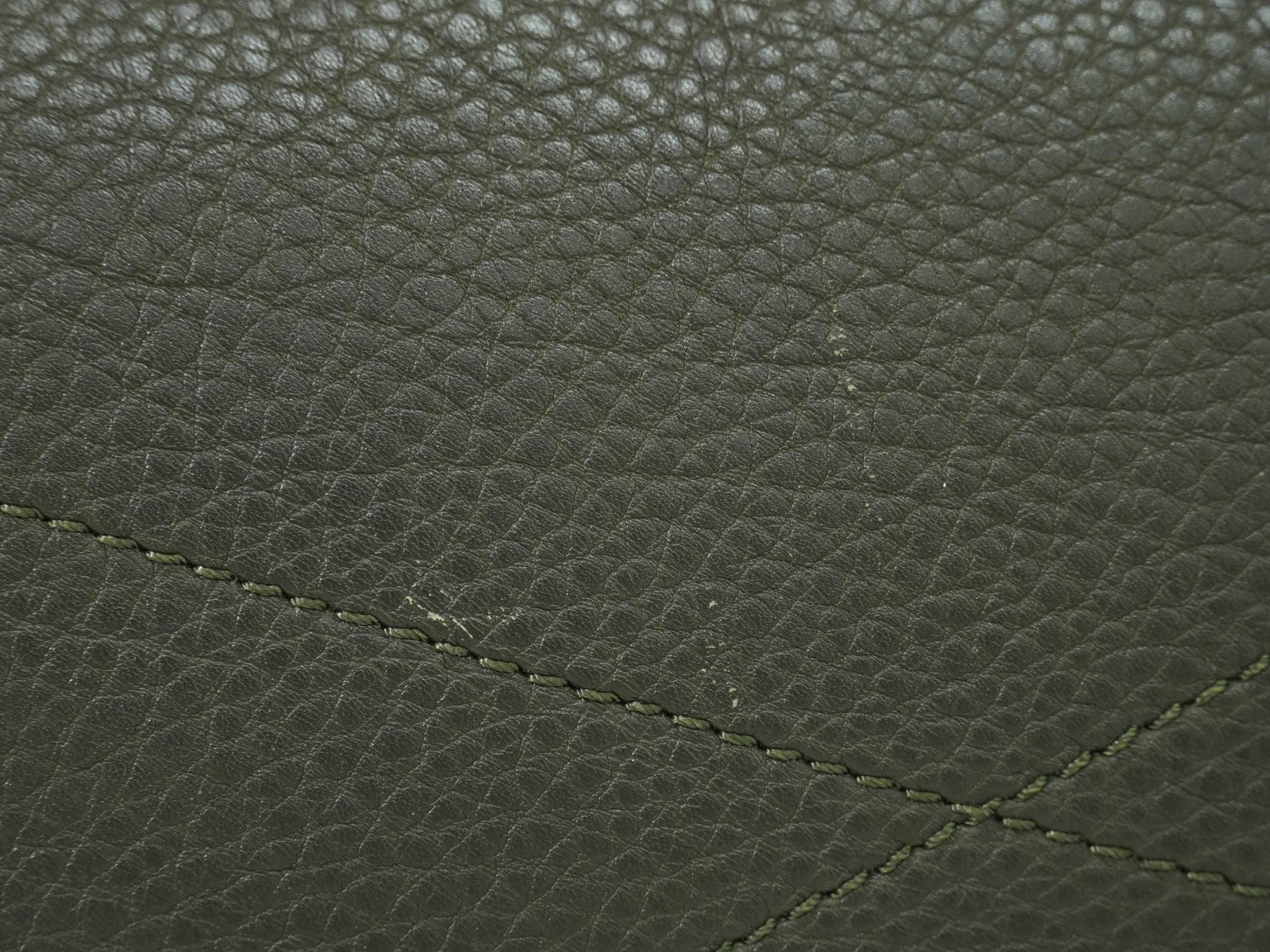 Louis Vuitton Stellar Mahina Leather, Khaki, Leather, Handbag