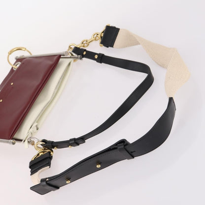 Chloe Roy Leather, Burgundy, Leather, Handbag