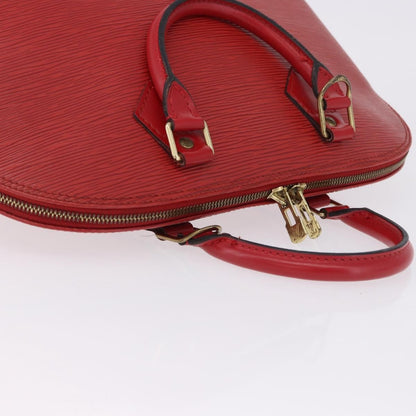 Louis Vuitton Vintage Alma Epi Leather, Red, Leather, Handbag