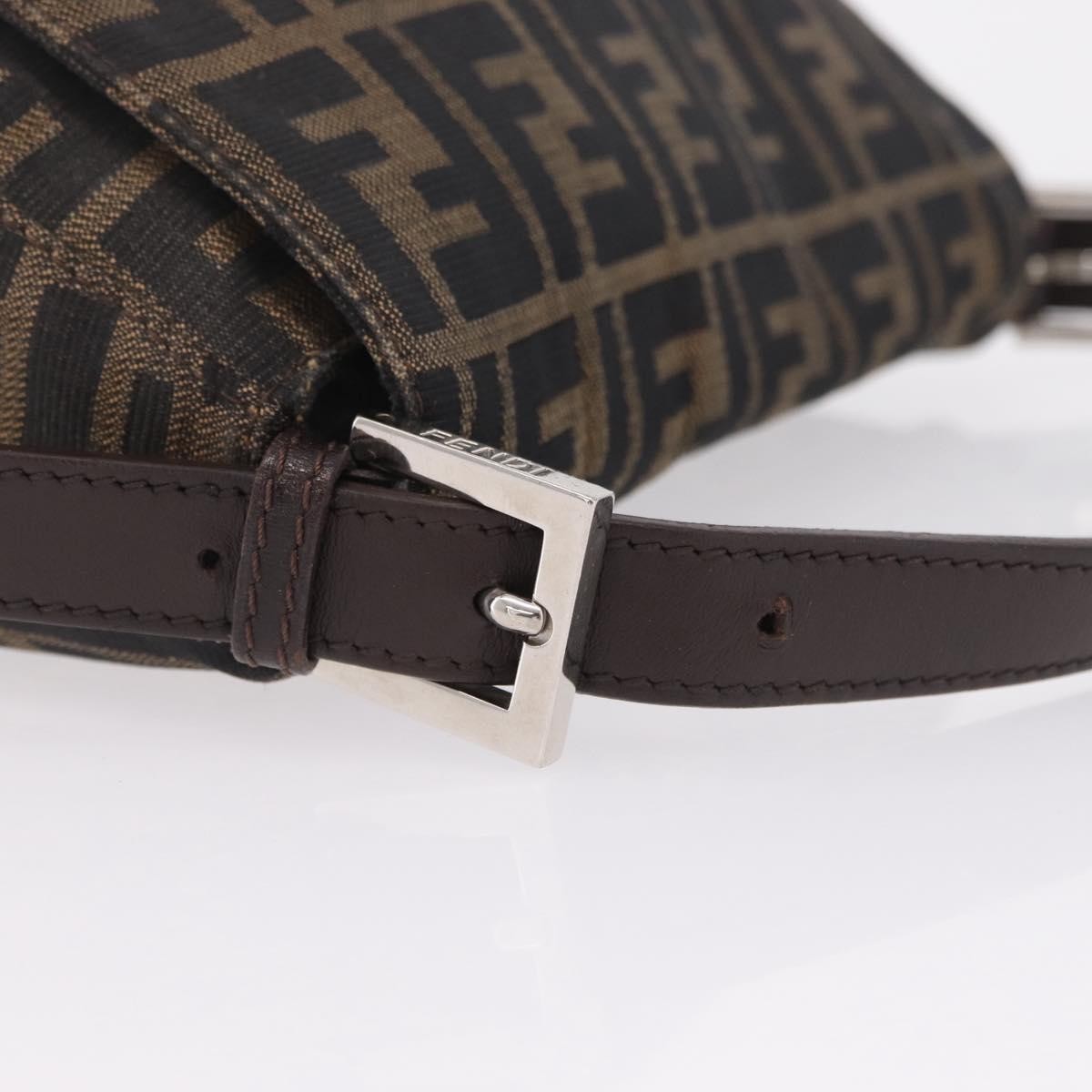 Fendi Zucchino Mamma Baguette Canvas, Multicolour, Canvas, Shoulder Bag