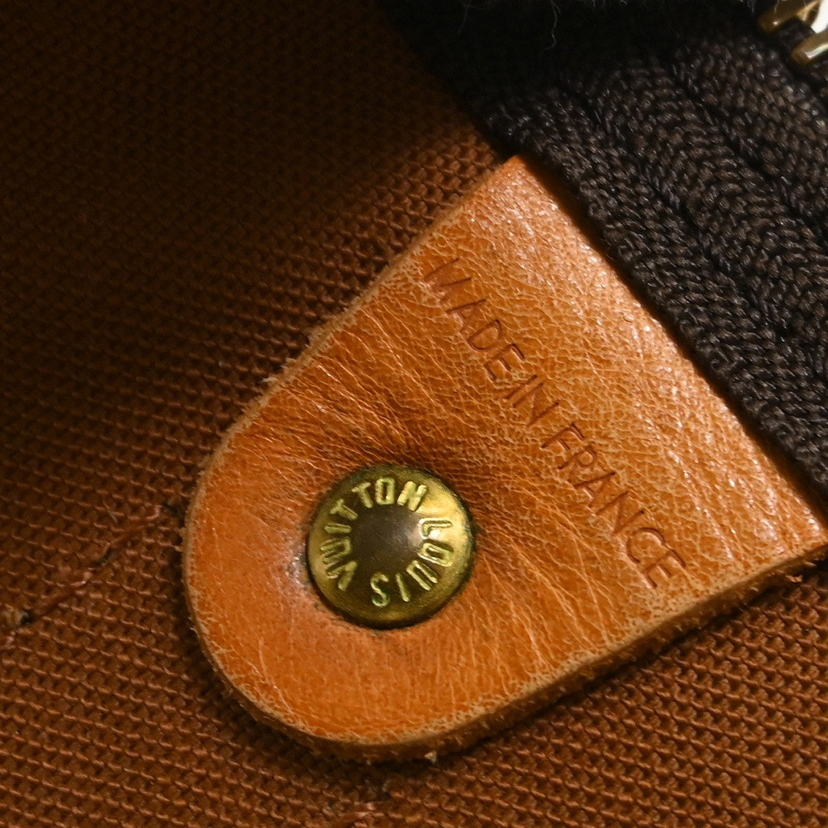 Louis Vuitton Keepall Monogram, Brown, Canvas, Travel Bag