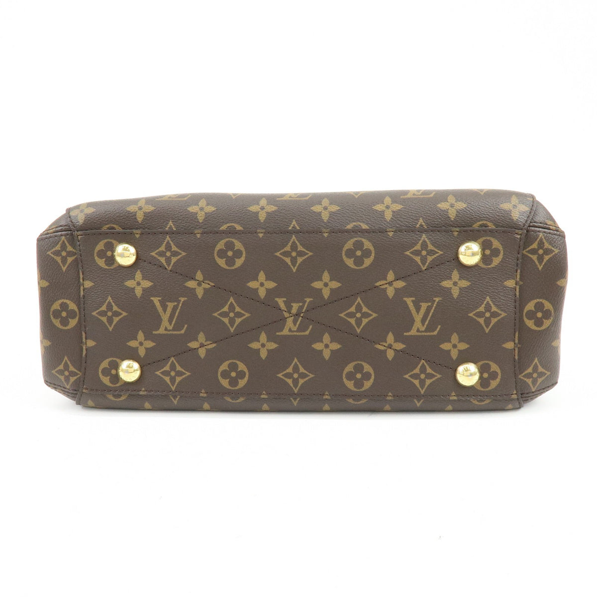 Louis Vuitton Montaigne Monogram Canvas, Brown, Canvas, Handbag