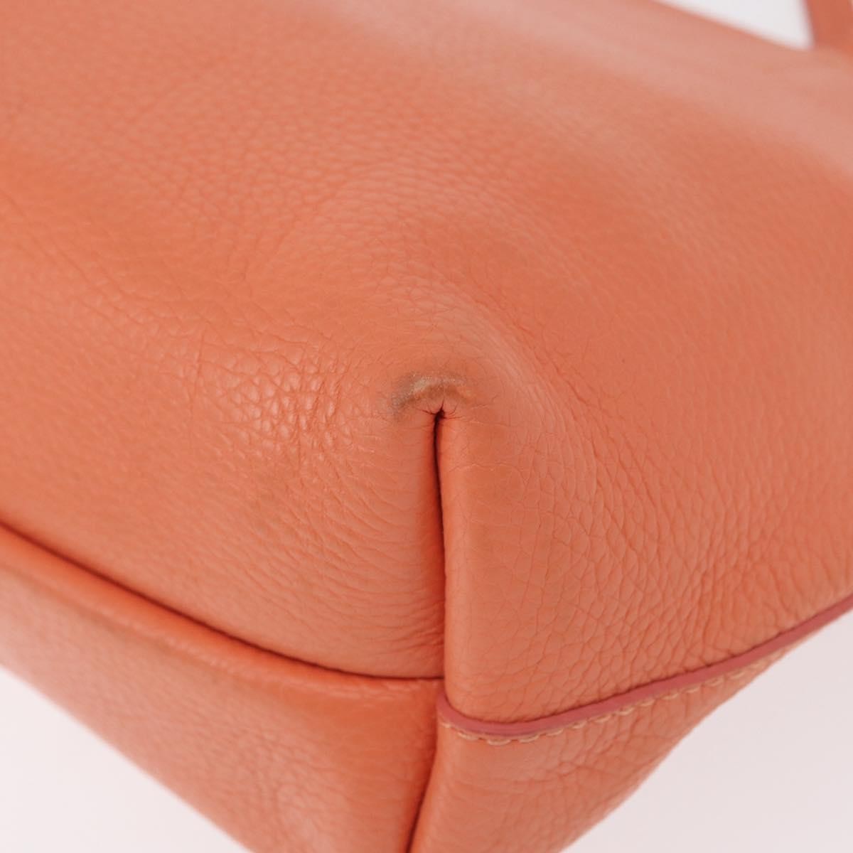 Salvatore Ferragamo Gancini Leather, Pink, Leather, Handbag