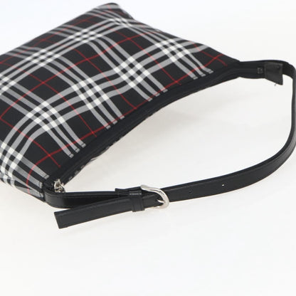Burberry Nova Check Nylon, Black, Nylon, Handbag
