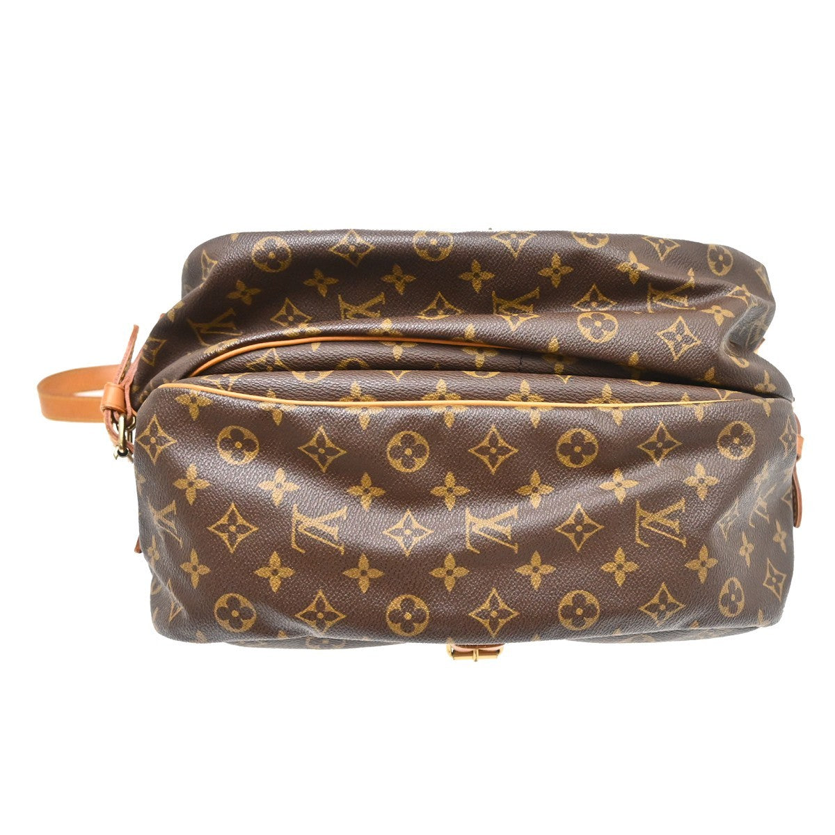 Louis Vuitton Saumur Monogram Canvas, Brown, Canvas, Shoulder Bag