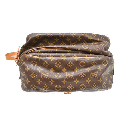 Louis Vuitton Saumur Monogram Canvas, Brown, Canvas, Shoulder Bag