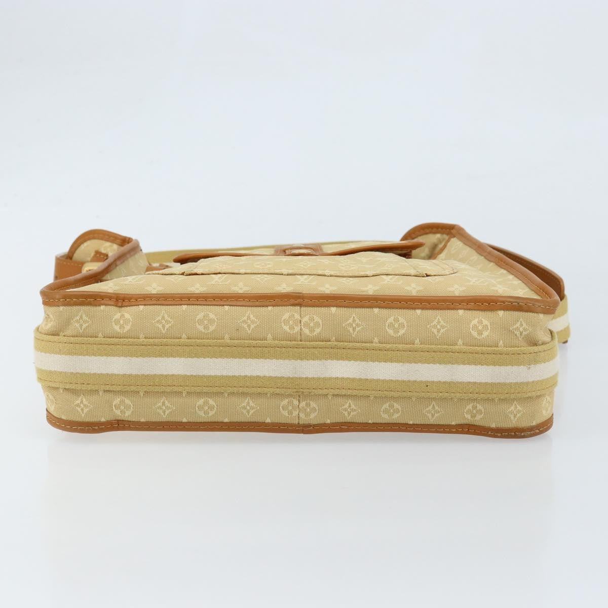 Louis Vuitton Mary Kate Messenger Mini Lin, Beige, Canvas, Shoulder Bag