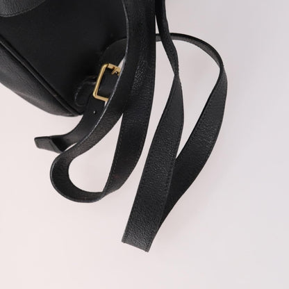 Gucci Vintage Bamboo Suede, Black, Suede, Backpack