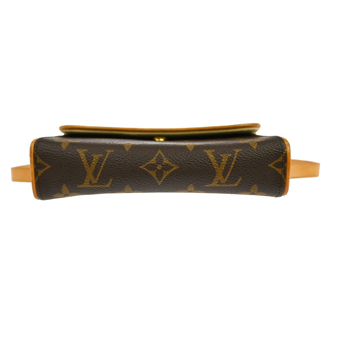 Louis Vuitton Florentine Monogram, Brown, Canvas, Clutch