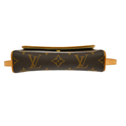 Louis Vuitton Florentine Monogram, Brown, Canvas, Clutch