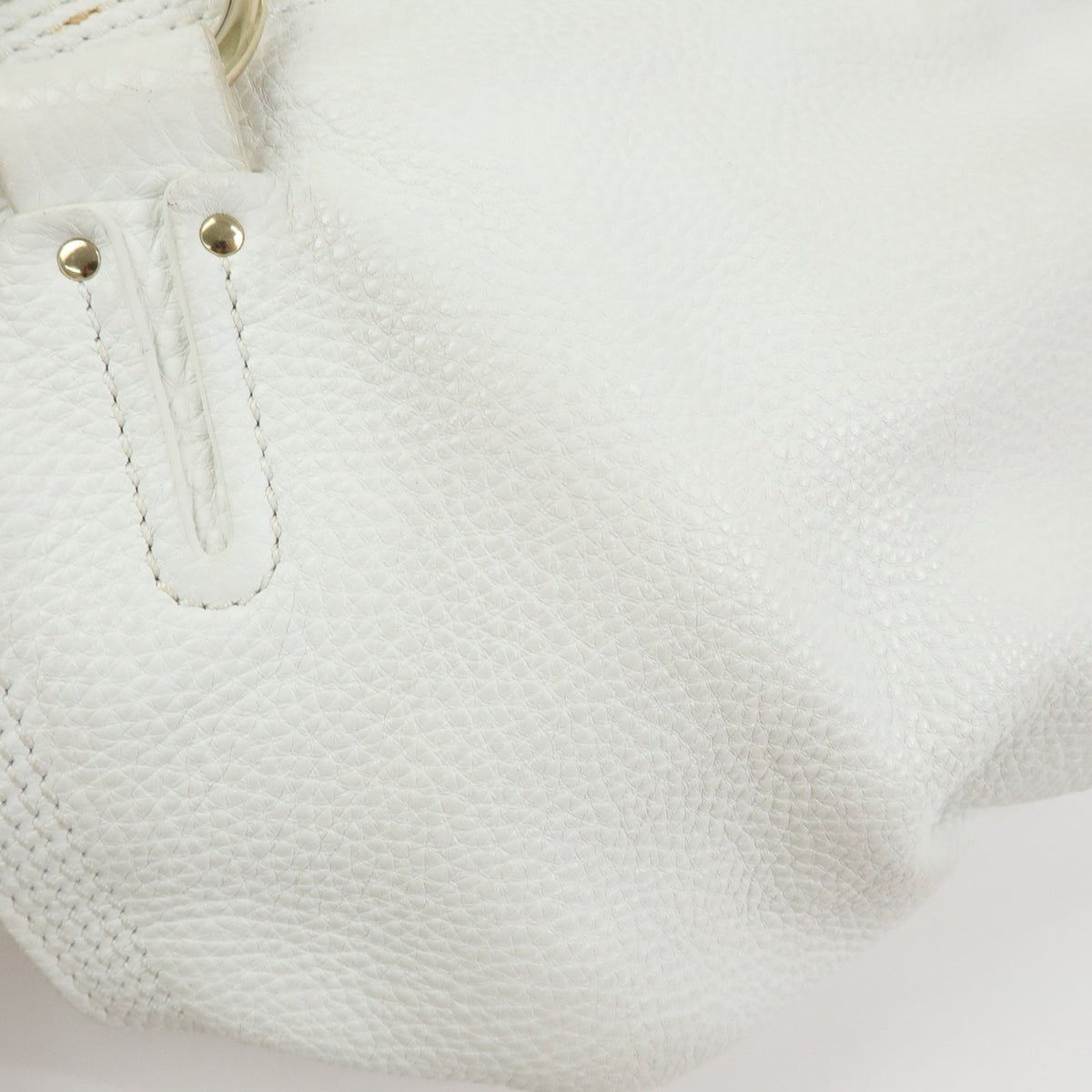 Celine Bittersweet Leather, White, Leather, Handbag