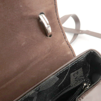 Salvatore Ferragamo Vara Leather, Brown, Leather, Tote Bag