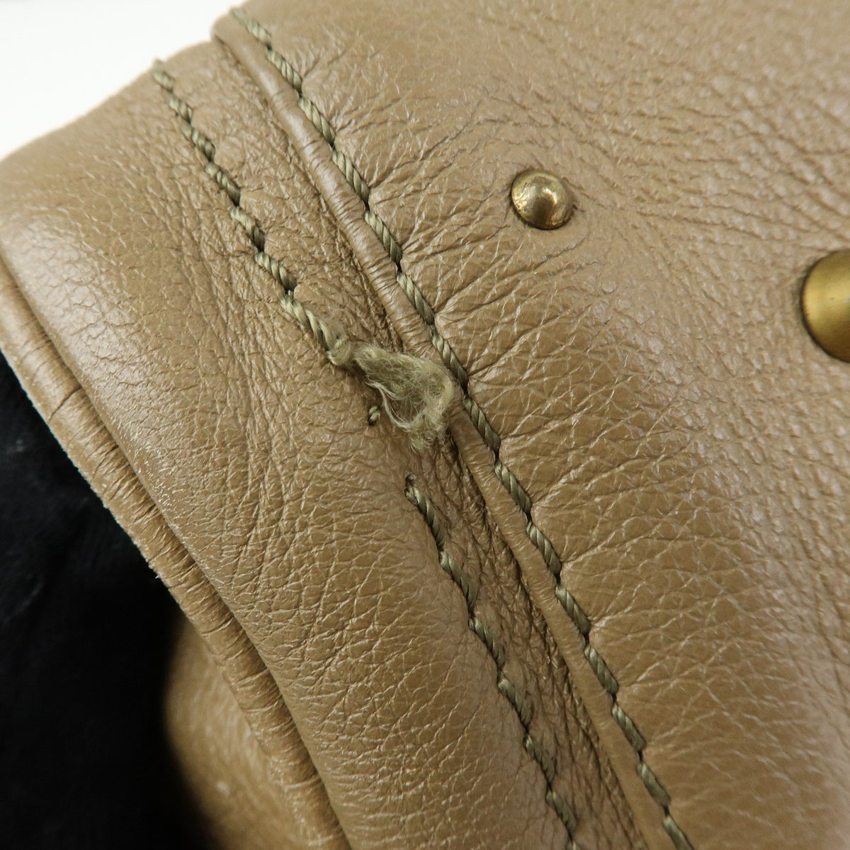 Chloe Paddington Leather, Brown, Leather, Tote Bag