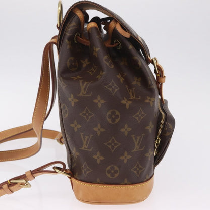 Louis Vuitton Vintage Montsouris Monogram Canvas, Brown, Canvas, Backpack