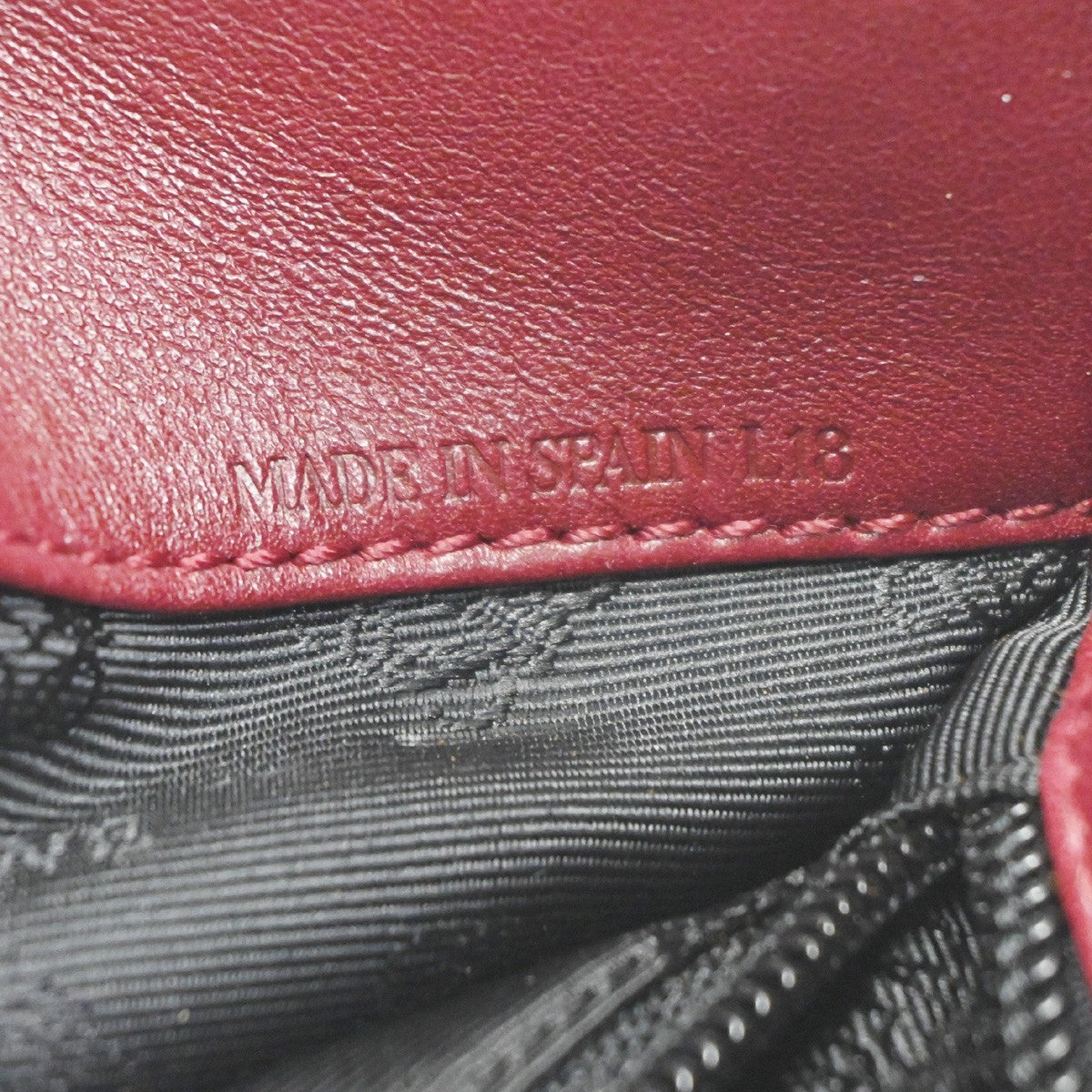 Loewe Anagram Tote Suede, Red, Suede, Tote Bag