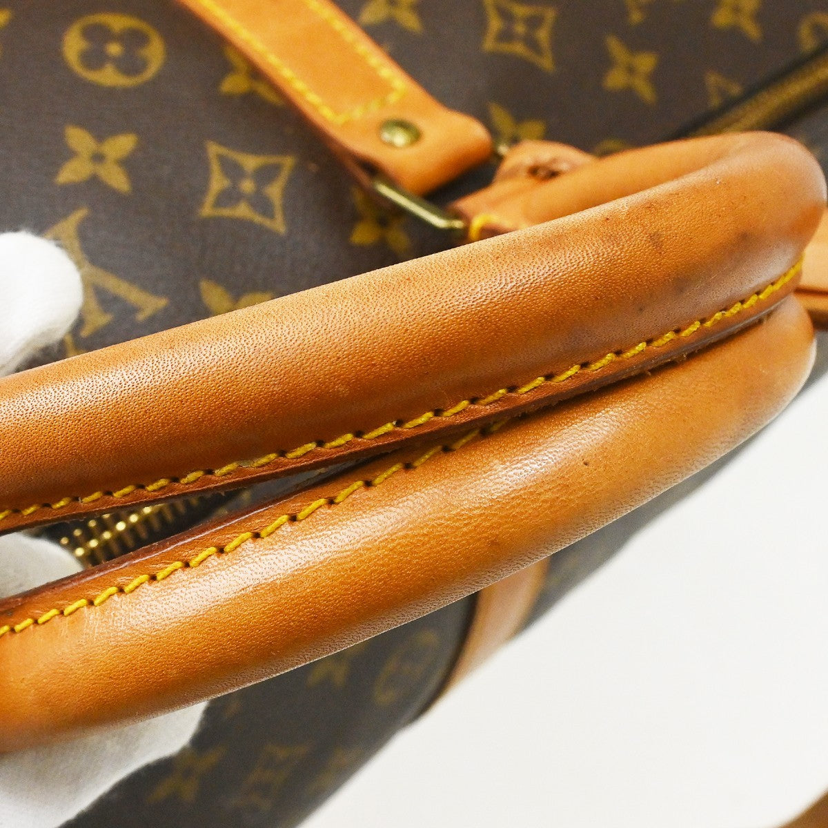 Louis Vuitton Keepall Bandouliere Monogram Canvas, Brown, Canvas, Travel Bag