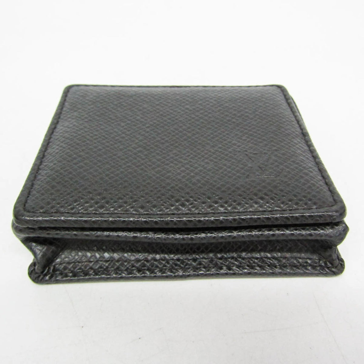 Louis Vuitton Porte Monnaie Boite Leather, Black, Leather, Wallet