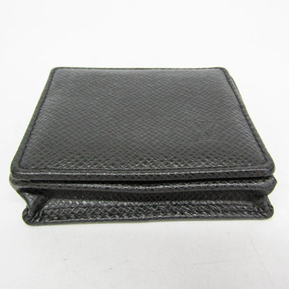 Louis Vuitton Porte Monnaie Boite Leather, Black, Leather, Wallet