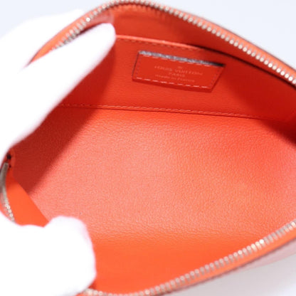 Louis Vuitton Cosmetic Epi Leather, Orange, Leather, Clutch