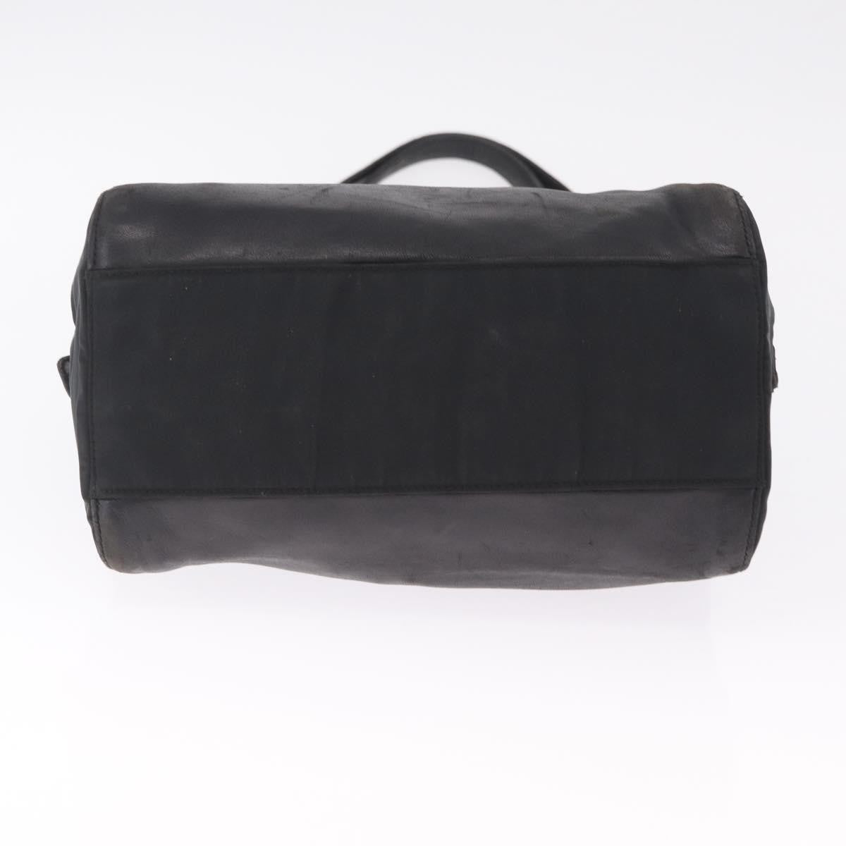 Prada Shoulder Leather, Black, Leather, Shoulder Bag