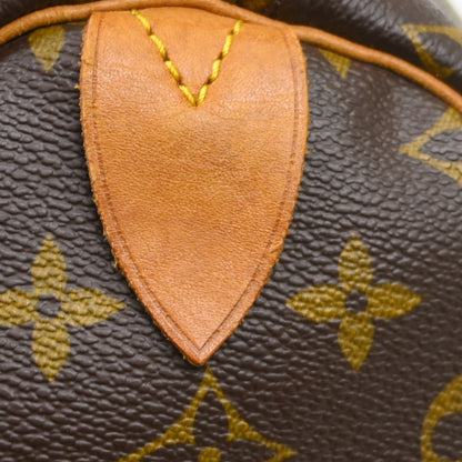 Louis Vuitton Keepall Monogram, Brown, Canvas, Travel Bag
