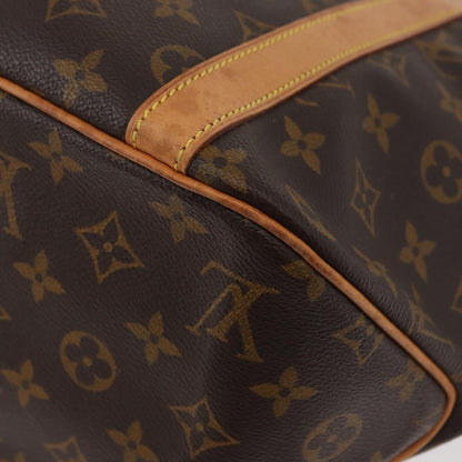 Louis Vuitton Shopping Sac Monogram Canvas, Brown, Canvas, Handbag