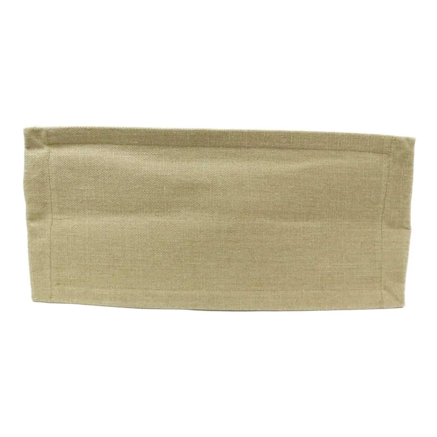 Saint Laurent Rive Gauche Shopper Tote Canvas, Beige, Canvas, Tote Bag