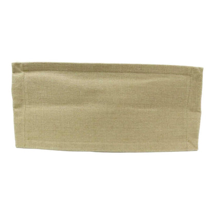 Saint Laurent Rive Gauche Shopper Tote Canvas, Beige, Canvas, Tote Bag