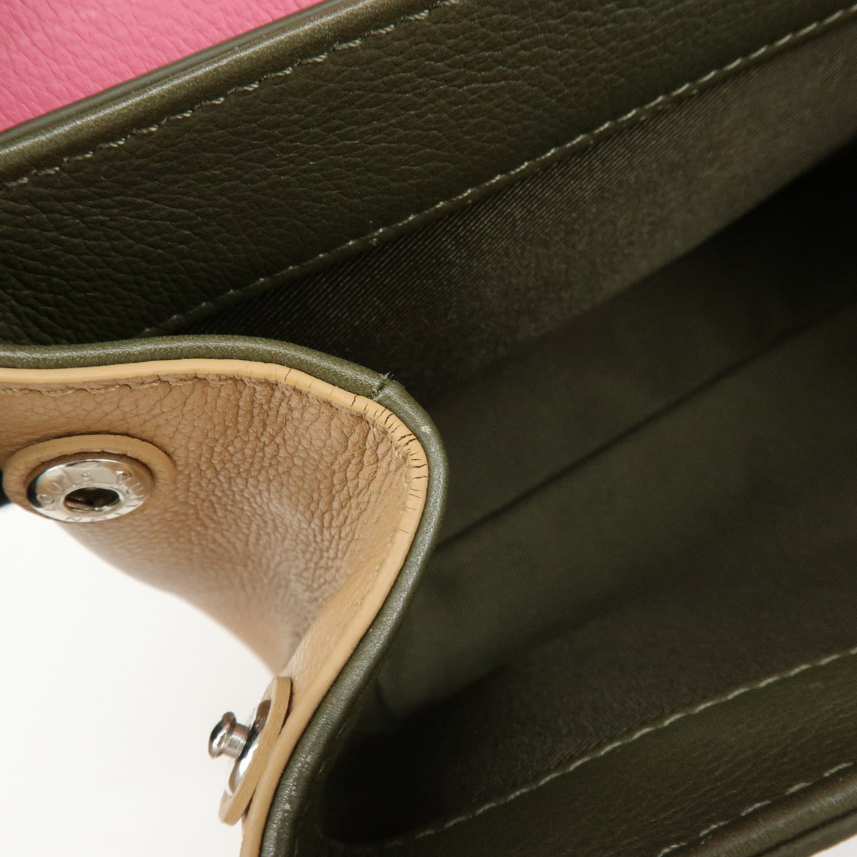 Louis Vuitton Lockme II Leather, Pink, Leather, Shoulder Bag