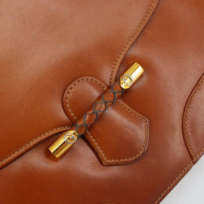 Gucci Vintage clutch Leather, Brown, Leather, Clutch