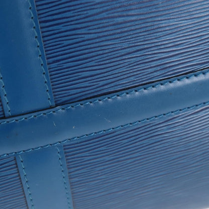 Louis Vuitton Keepall Epi Leather, Blue, Leather, Travel Bag