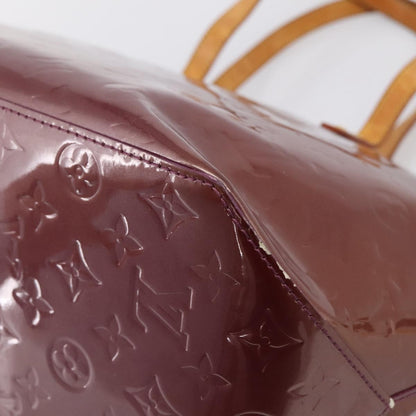 Louis Vuitton Bellevue Monogram Vernis, Purple, Patent Leather, Handbag