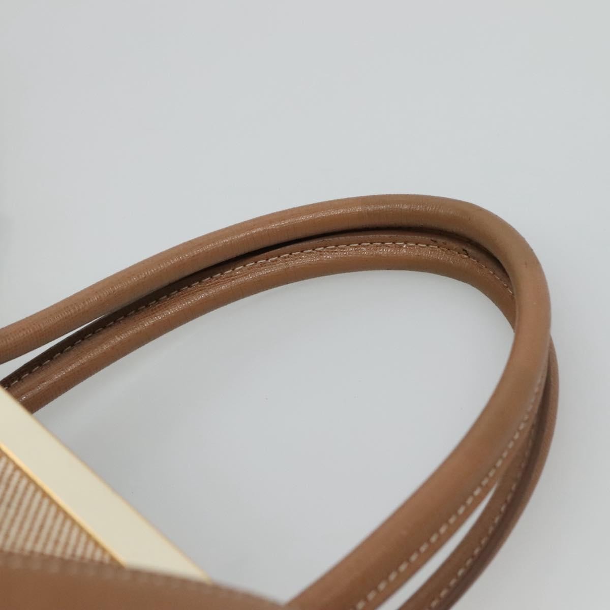 Fendi 2Jours Canvas, Beige, Canvas, Tote Bag