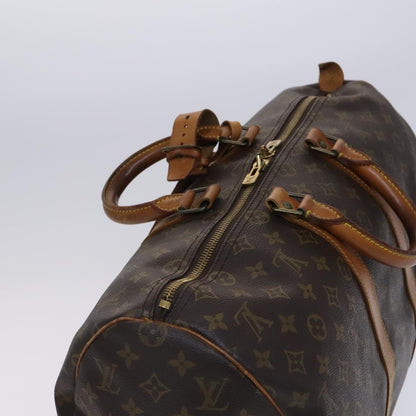 Louis Vuitton Keepall Monogram Canvas, Brown, Canvas, Travel Bag