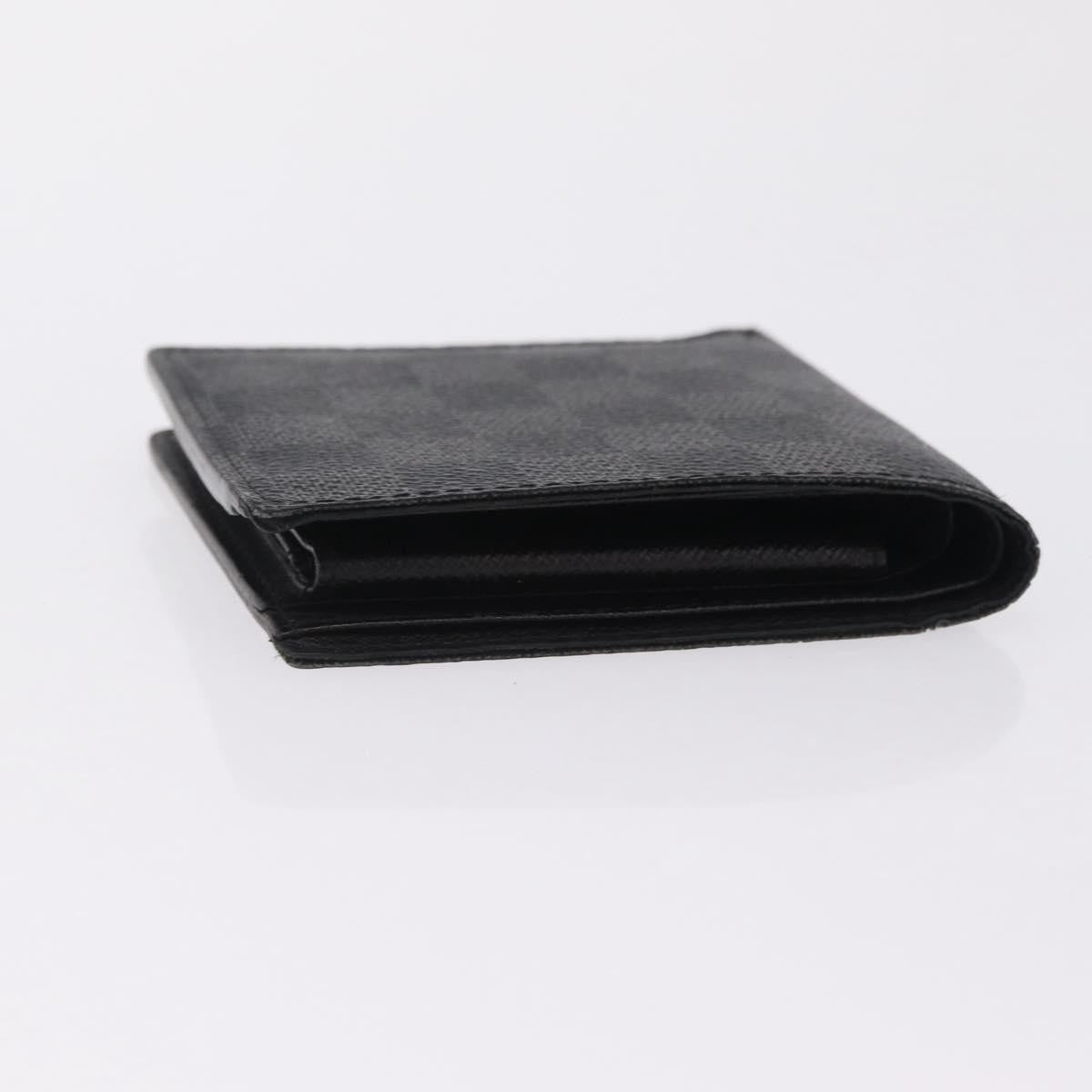 Louis Vuitton Marco Damier Graphite, Gray, Canvas, Wallet