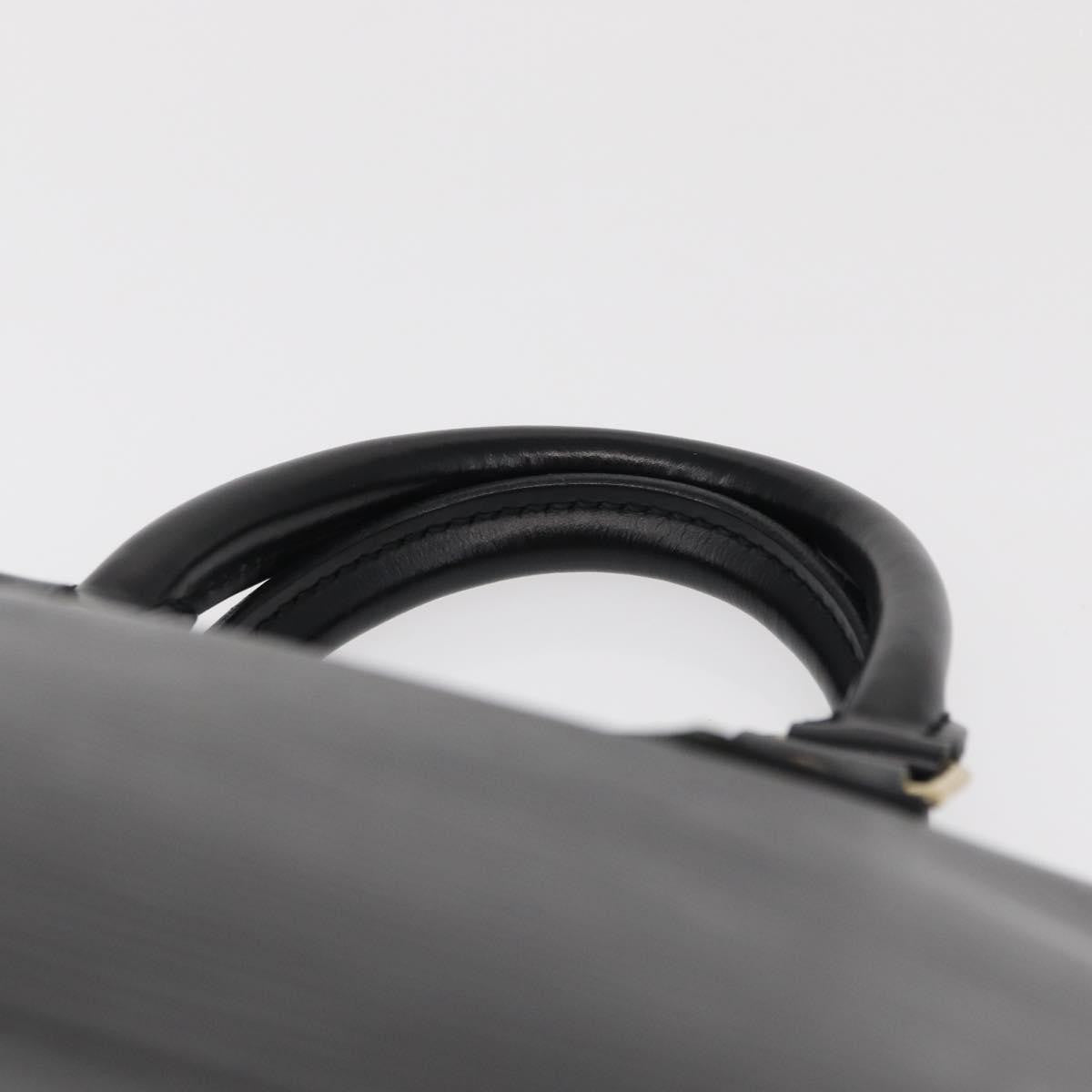 Louis Vuitton Alma Epi Leather, Black, Leather, Handbag