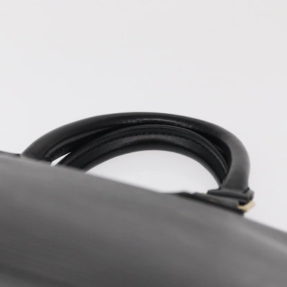 Louis Vuitton Alma Epi Leather, Black, Leather, Handbag