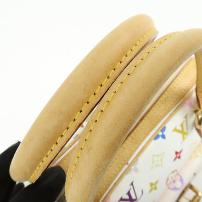 Louis Vuitton Priscilla Monogram Multicolor, White, Canvas, Handbag