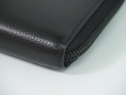 Chanel Timeless CC Zipped Caviar, Black, Leather, Wallet