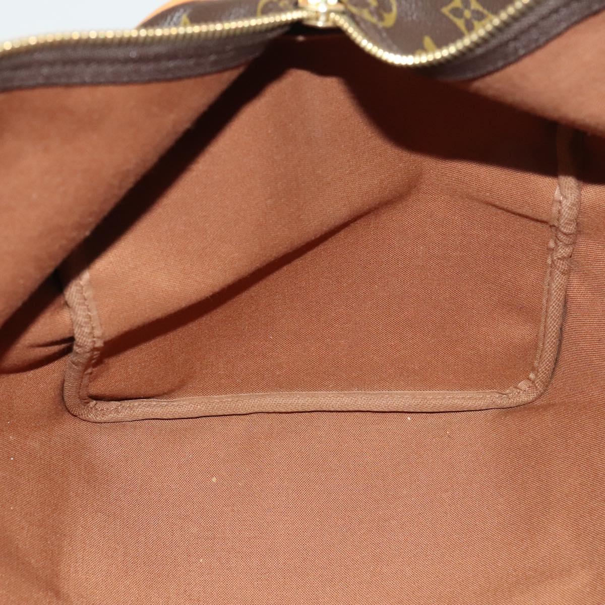 Louis Vuitton Keepall Bag Monogram Canvas, BROWN, CANVAS, Travel bag
