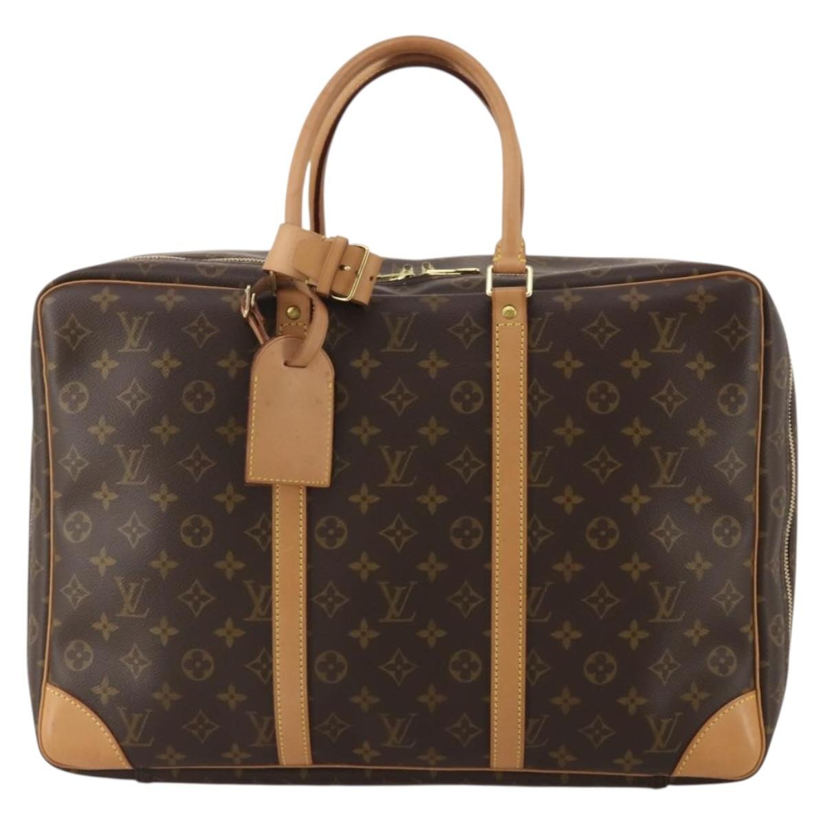 Louis Vuitton Sirius Monogram, Brown, Canvas, Travel Bag