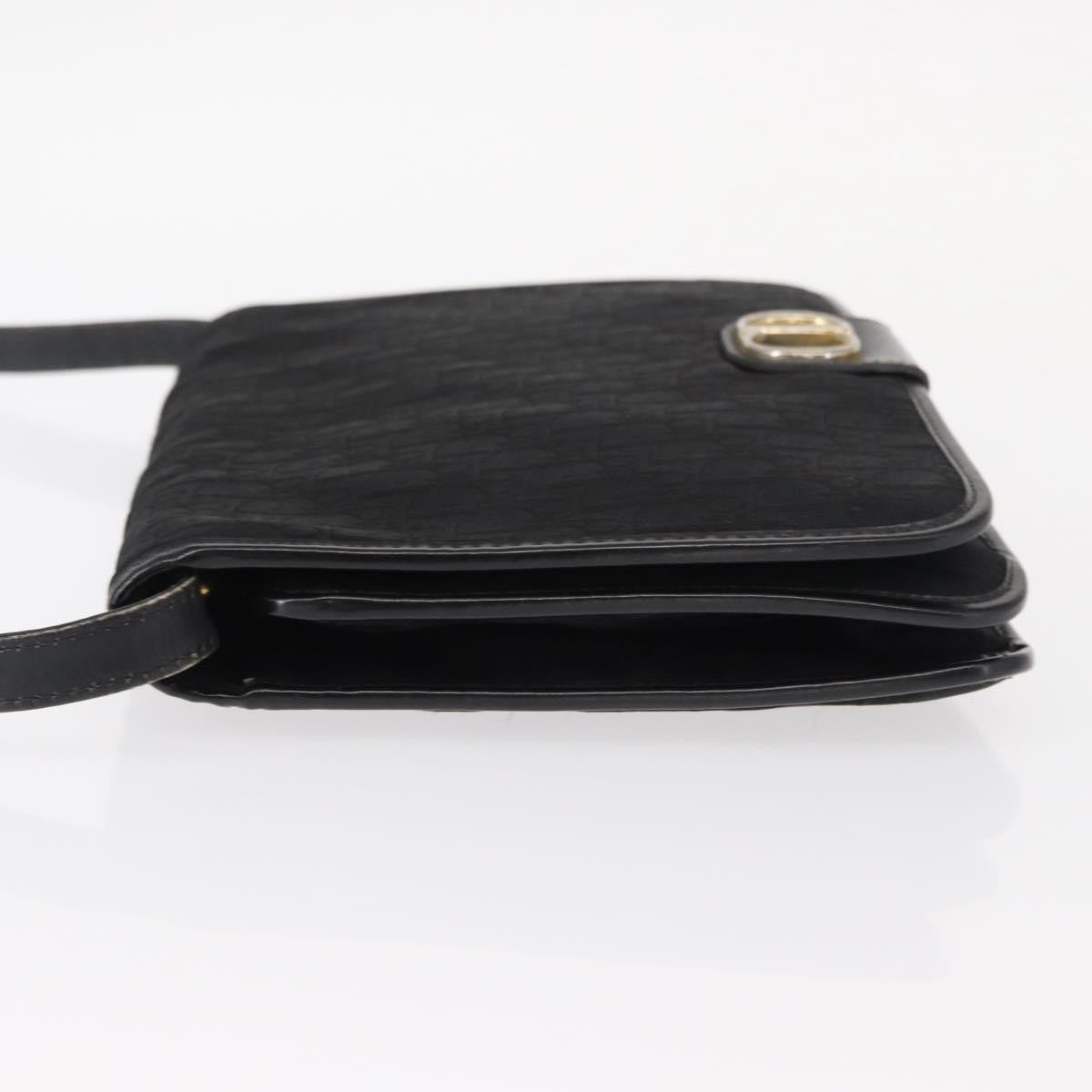 Christian Dior Vintage CD trotter Canvas, Black, Canvas, Shoulder Bag
