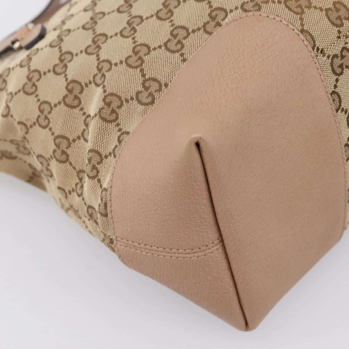 Gucci Bree Convertible Top Handle GG Canvas with Leather, Beige, Canvas, Handbag